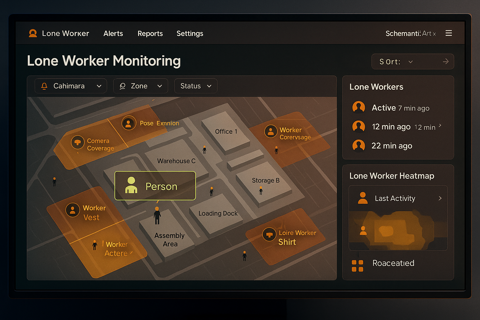 Lone worker tracking